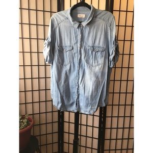 Wax Jean Chambray Button Down